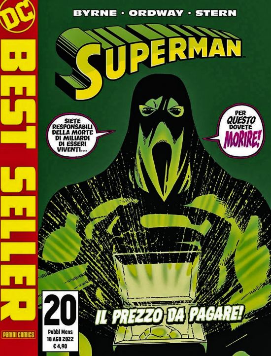 DC BEST SELLER NUOVA SERIE #    20 - SUPERMAN DI JOHN BYRNE 20
