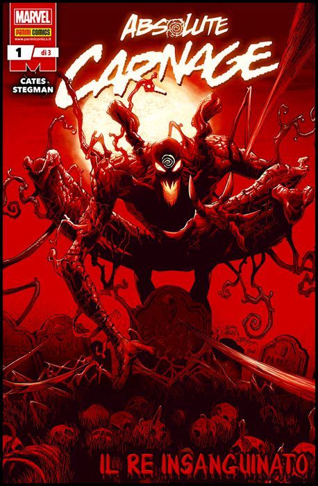 MARVEL MINISERIE 227/229 - ABSOLUTE CARNAGE 1/3 - COVER A  COMPLETA NUOVI