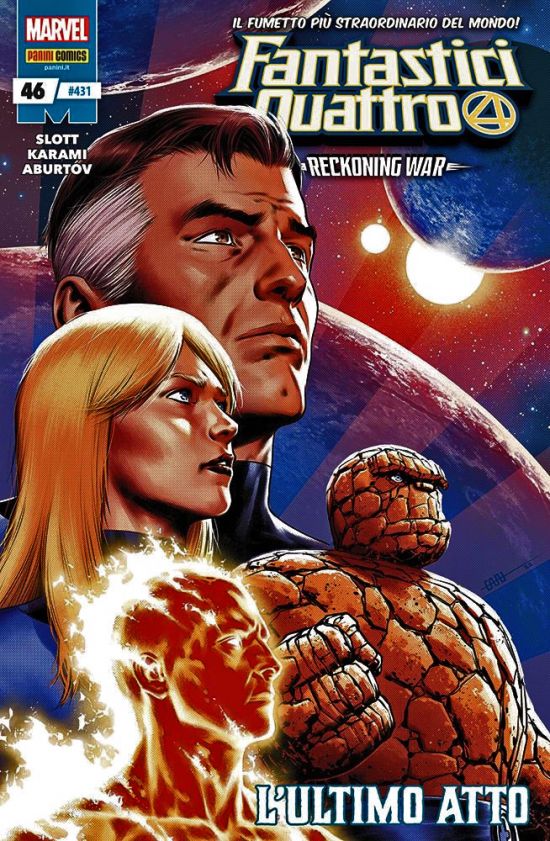 FANTASTICI QUATTRO #   431 - FANTASTICI QUATTRO 46 - RECKONING WAR EPILOGO + FIGURINE THE AMAZING SPIDER-MAN