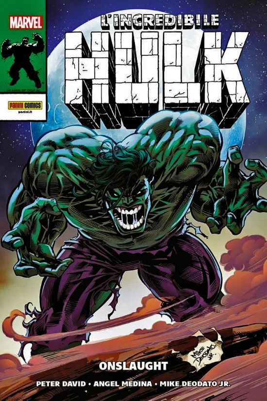 EROI D'AUTORE VINTAGE - L'INCREDIBILE HULK - PETER DAVID #    14: ONSLAUGHT - CARTONATO