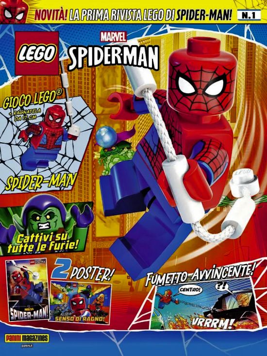 LEGO SPIDER-MAN MAGAZINE #     1