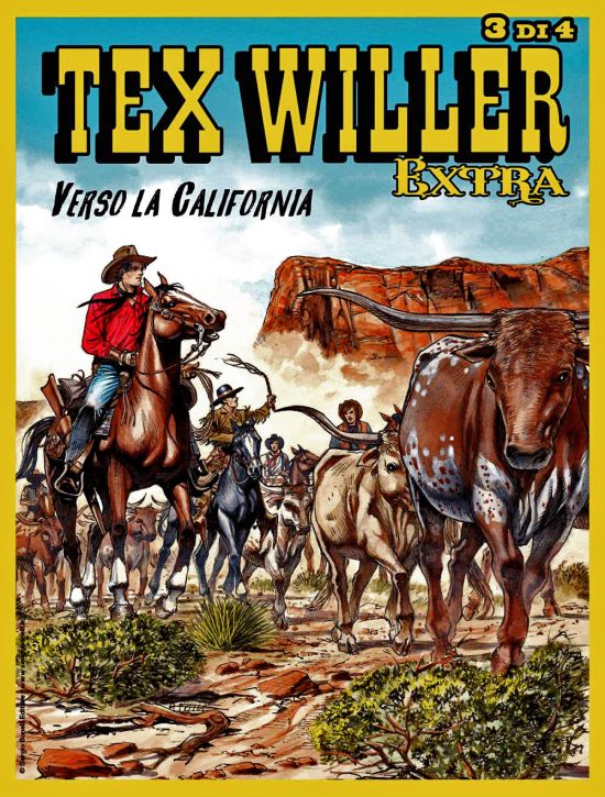 COLLANA ORIENT EXPRESS #    21 - TEX WILLER EXTRA 6: VERSO LA CALIFORNIA - 3 di 4