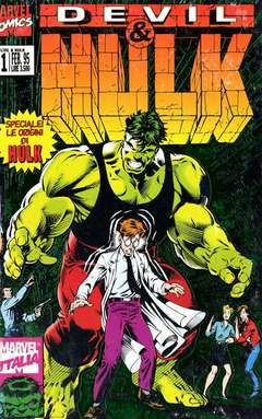 DEVIL E HULK #    11 - COPERTINA VERDE METALLIZZATA