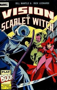 PLAY BOOK #     1 - VISION E SCARLET WITCH