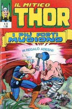 THOR #    18: I PIU FORTI MUOIONO - SENZA ADESIVI