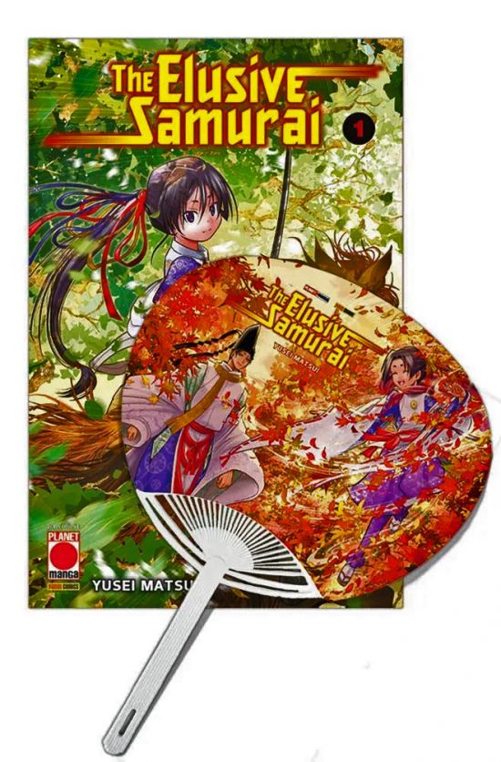 MANGA MEGA #    56 - THE ELUSIVE SAMURAI 1 - VARIANT + VENTAGLIO E CARTOLINA