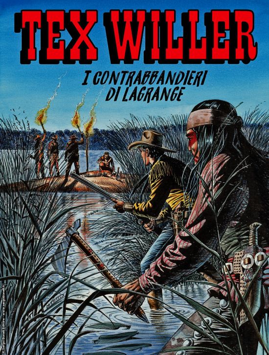 TEX WILLER #    48: I CONTRABBANDIERI DI LAGRANGE + LOCANDINA FILM DAMPYR
