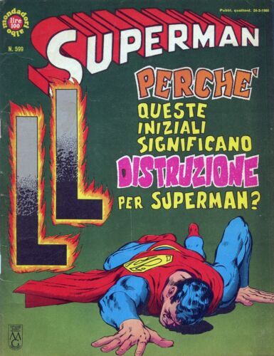 ALBI DEL FALCO SUPERMAN #   599