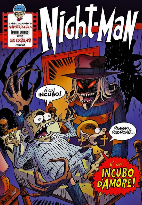 IL MONDO DI RAT-MAN #    16 - NIGHT-MAN 4: INCUBO D'AMORE!