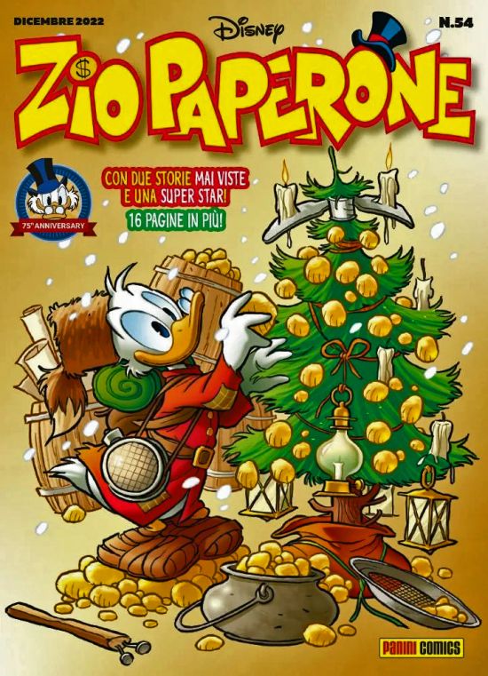 ZIO PAPERONE #    54 - 75° ANNIVERSARIO DI ZIO PAPERONE - COVER METAL