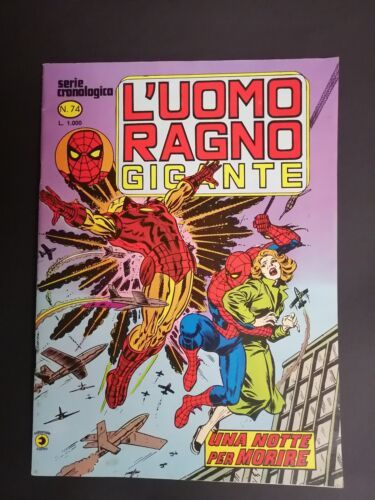 UOMO RAGNO GIGANTE #    74: UNA NOTTE PER MORIRE