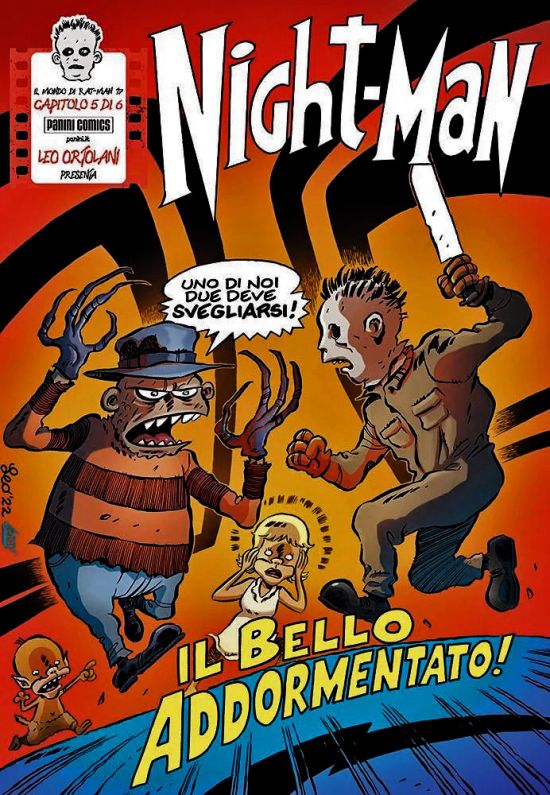 IL MONDO DI RAT-MAN #    17 - NIGHT-MAN 5: IL BELLO ADDORMENTATO!