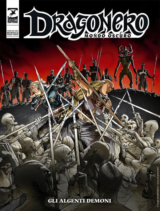 DRAGONERO #   116 - MONDO OSCURO 3: GLI ALGENTI DEMONI