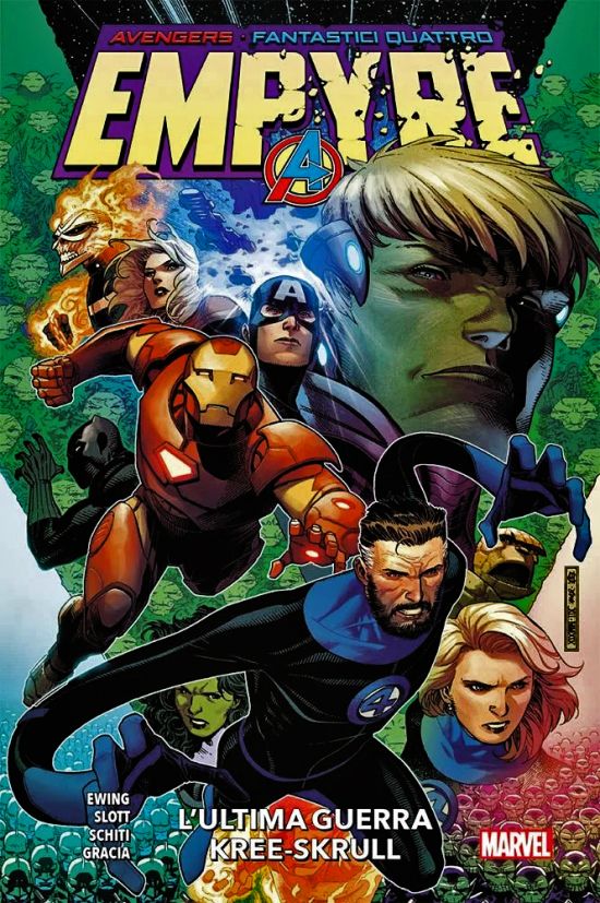 MARVEL COLLECTION - AVENGERS/FANTASTICI QUATTRO - EMPYRE: L'ULTIMA GUERRA KREE-SKRULL