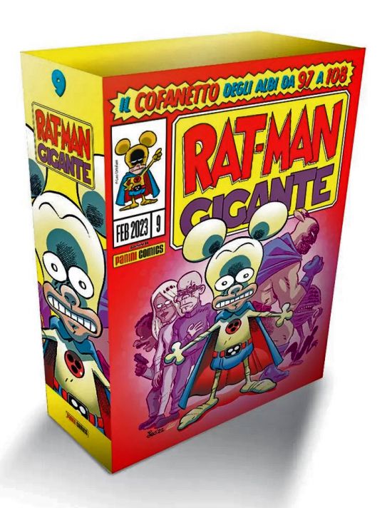 RAT-MAN GIGANTE COFANETTO VUOTO #     9 - RAT-MAN GIGANTE 97/108