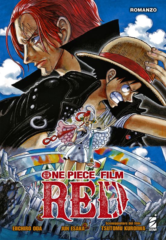 ONE PIECE: FILM RED - ROMANZO + POSTER