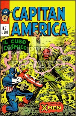 CAPITAN AMERICA #     7: IL CUBO COSMICO  DI BUSTA