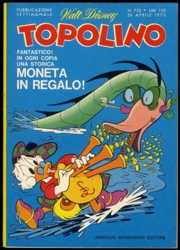 TOPOLINO LIBRETTO #   752 - NO STORICA MONETA NO BOLLINO