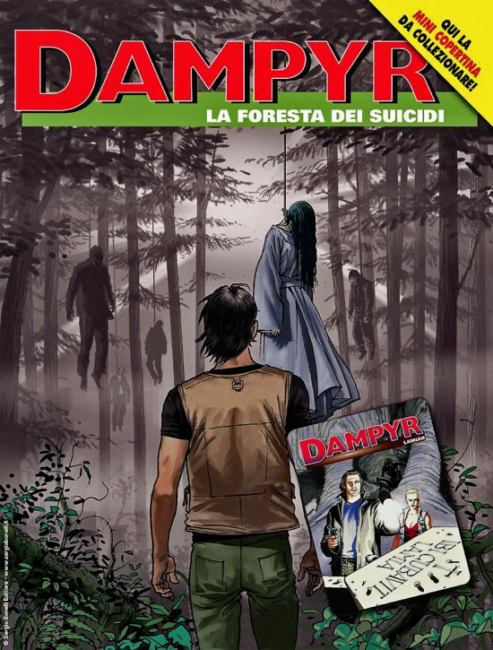 DAMPYR #   278: LA FORESTA DEI SUICIDI - MINI COPERTINE COVER B (DAMPYR 9: LAMIAH)
