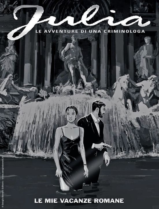 JULIA #   300: LE MIE VACANZE ROMANE - VARIANT COVER - A COLORI