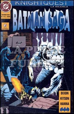 BATMAN SAGA #    12 - KNIGHTQUEST LA RICERCA