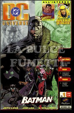 DC UNIVERSE #     1 VARIANT BATMAN / HUSH