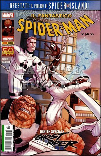UOMO RAGNO #   571 - SPIDER-MAN - IL FANTASTICO SPIDER-MAN 2 (DI 2) - SPIDER ISLAND PROLOGO