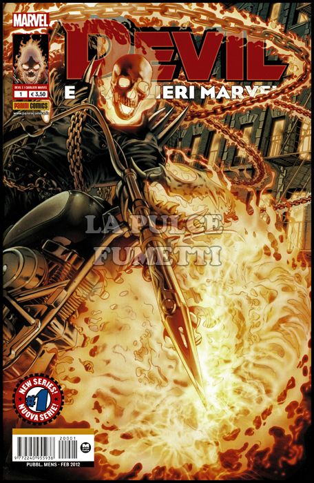 DEVIL E I CAVALIERI MARVEL #     1 - VARIANT COVER GHOST RIDER