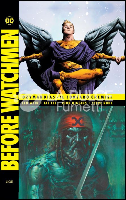 DC DELUXE - BEFORE WATCHMEN #     4: OZYMANDIAS / IL CORSARO CREMISI - 1A RISTAMPA VARIANT COVER