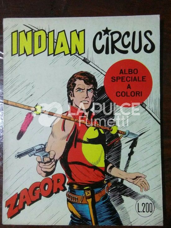 ZENITH #   135 - ZAGOR  84: INDIAN CIRCUS                                 A COLORI