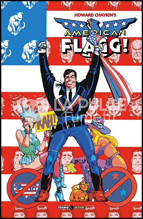 COSMO GOLDEN AGE #    24 - AMERICAN FLAGG 6