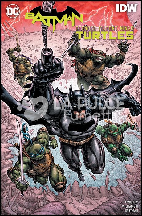 DC COMICS COLLECTION INEDITO - BATMAN/TEENAGE MUTANT NINJA TURTLES III: CRISI IN UN GUSCIO