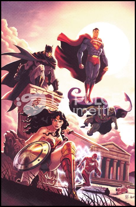JUSTICE LEAGUE #     1 - VARIANT MUSEUM CITY EDITION