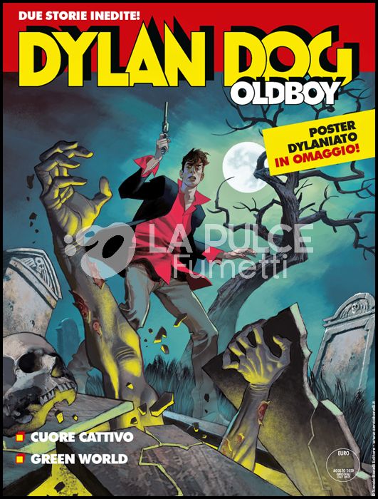DYLAN DOG MAXI #    40 - OLDBOY 2: CUORE CATTIVO - GREEN WORLD + POSTER