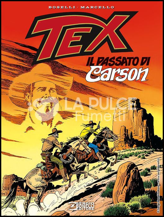 TEX: IL PASSATO DI CARSON - 1A EDIZIONE - CARTONATO