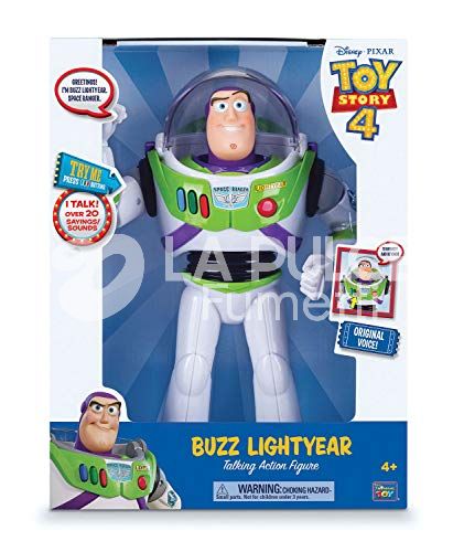 TOY STORY 4 : BUZZ LIGHTYEAR TALKING ACTION  30 CM