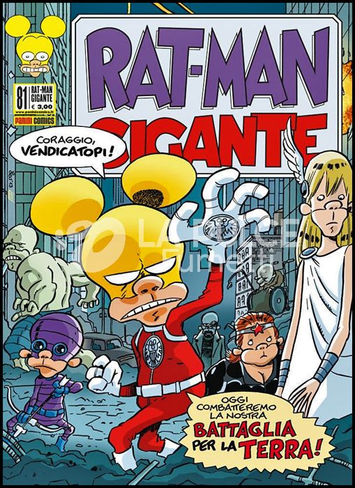 RAT-MAN GIGANTE #    81: BATTAGLIA PER LA TERRA!