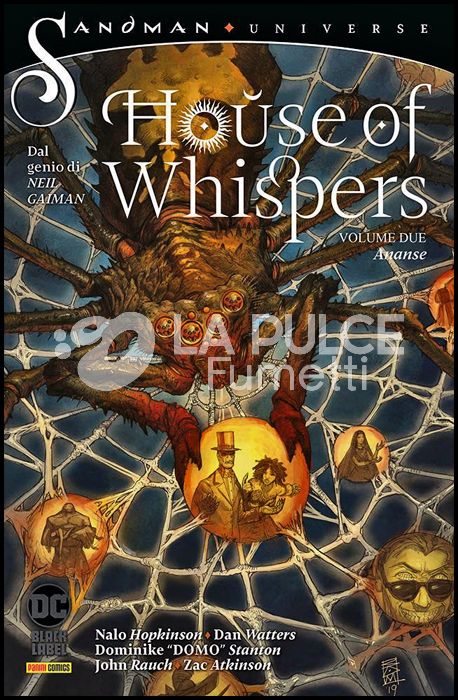 SANDMAN UNIVERSE COLLECTION BLACK LABEL - HOUSE OF WHISPERS #     2: ANANSE