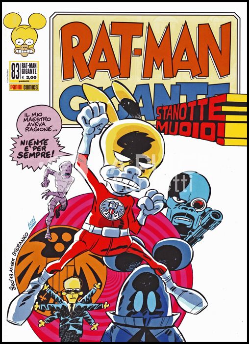 RAT-MAN GIGANTE #    83: STANOTTE MUOIO!