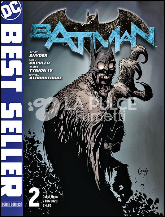 DC BEST SELLER #     2 - BATMAN di SCOTT SNYDER & GREG CAPULLO 2 - 1A RISTAMPA