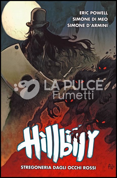 PANINI COMICS 100% HD - HILLBILLY #     4: STREGONERIA DAGLI OCCHI ROSSI