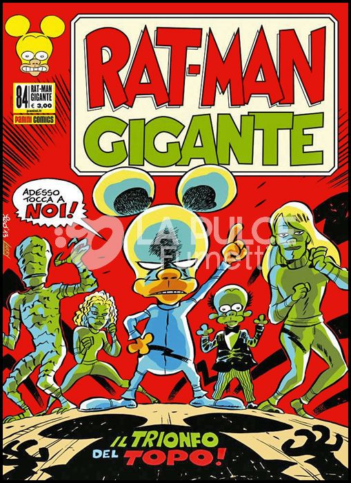 RAT-MAN GIGANTE #    84: IL TRIONFO DEL TOPO!