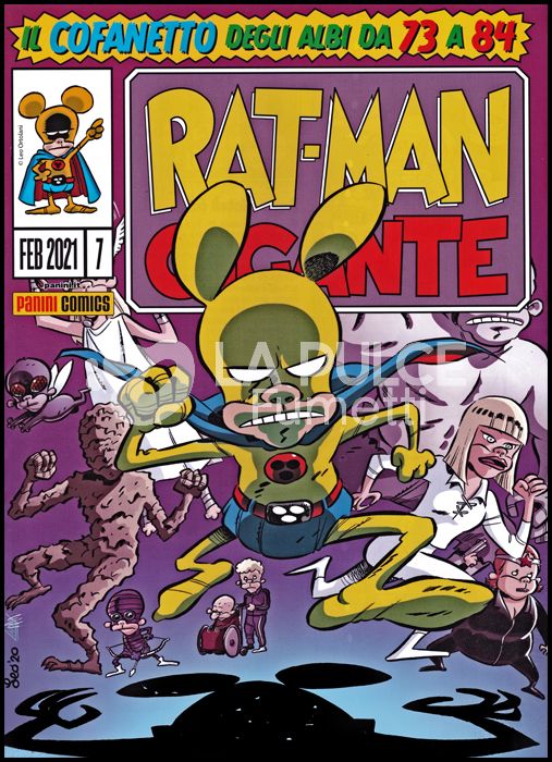 RAT-MAN GIGANTE COFANETTO VUOTO #     7 - RAT-MAN GIGANTE 73/84