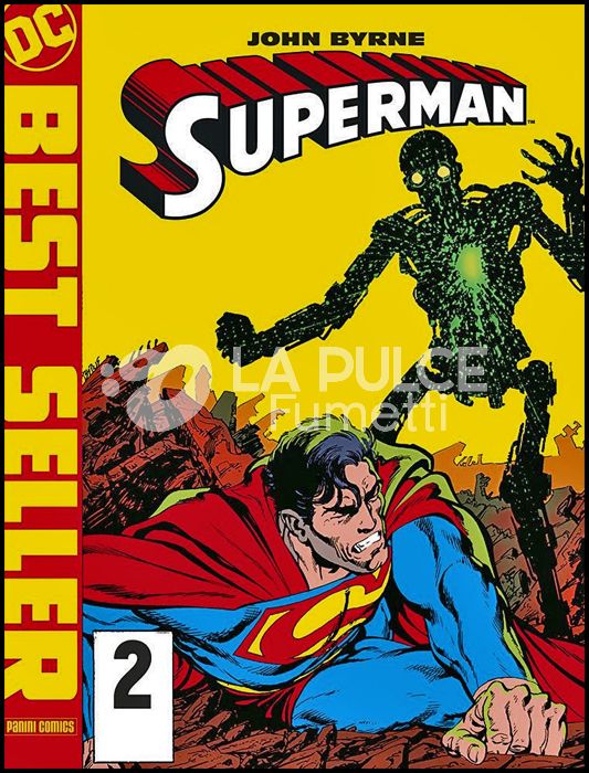 DC BEST SELLER NUOVA SERIE #     2 - SUPERMAN DI JOHN BYRNE  2