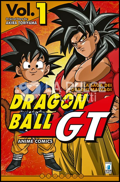 DRAGON BALL GT ANIME COMICS - LA SAGA DEI DRAGHI MALVAGI #     1