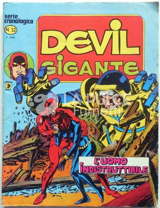 DEVIL GIGANTE #    32: L'UOMO INDISTRUTTIBILE