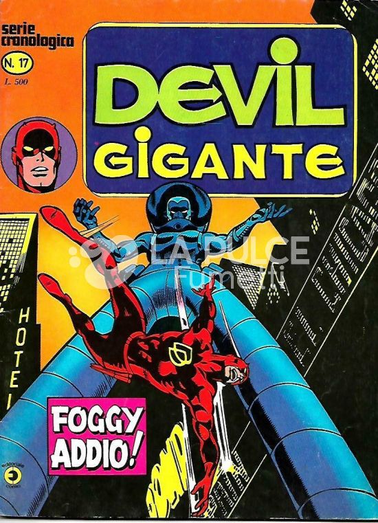 DEVIL GIGANTE #    17: FOGGY ADDIO!