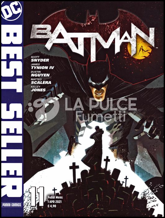 DC BEST SELLER #    11 - BATMAN DI SCOTT SNYDER & GREG CAPULLO 11