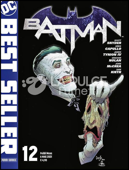DC BEST SELLER #    12 - BATMAN di SCOTT SNYDER & GREG CAPULLO 12
