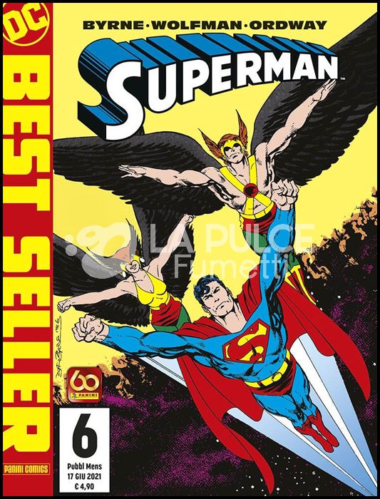DC BEST SELLER NUOVA SERIE #     6 - SUPERMAN DI JOHN BYRNE 6